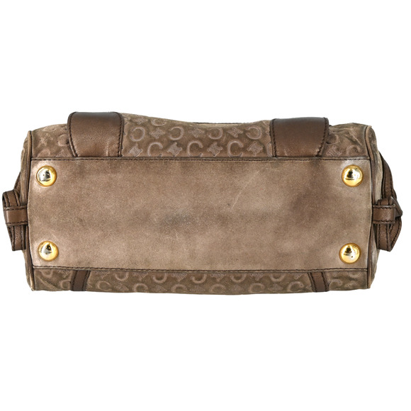 Celine Vintage Monogram Triomphe Top Handle Bag - Picture 3 of 16